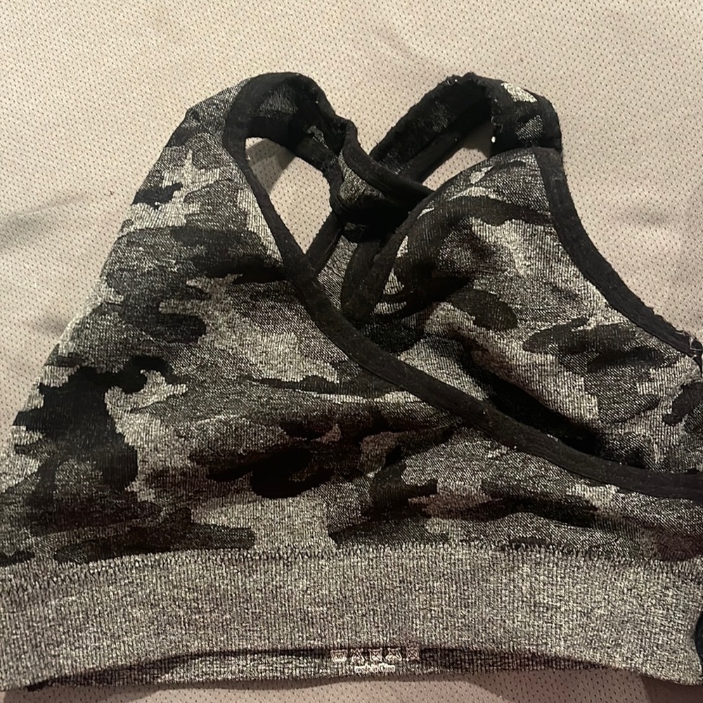 Camo sports bra